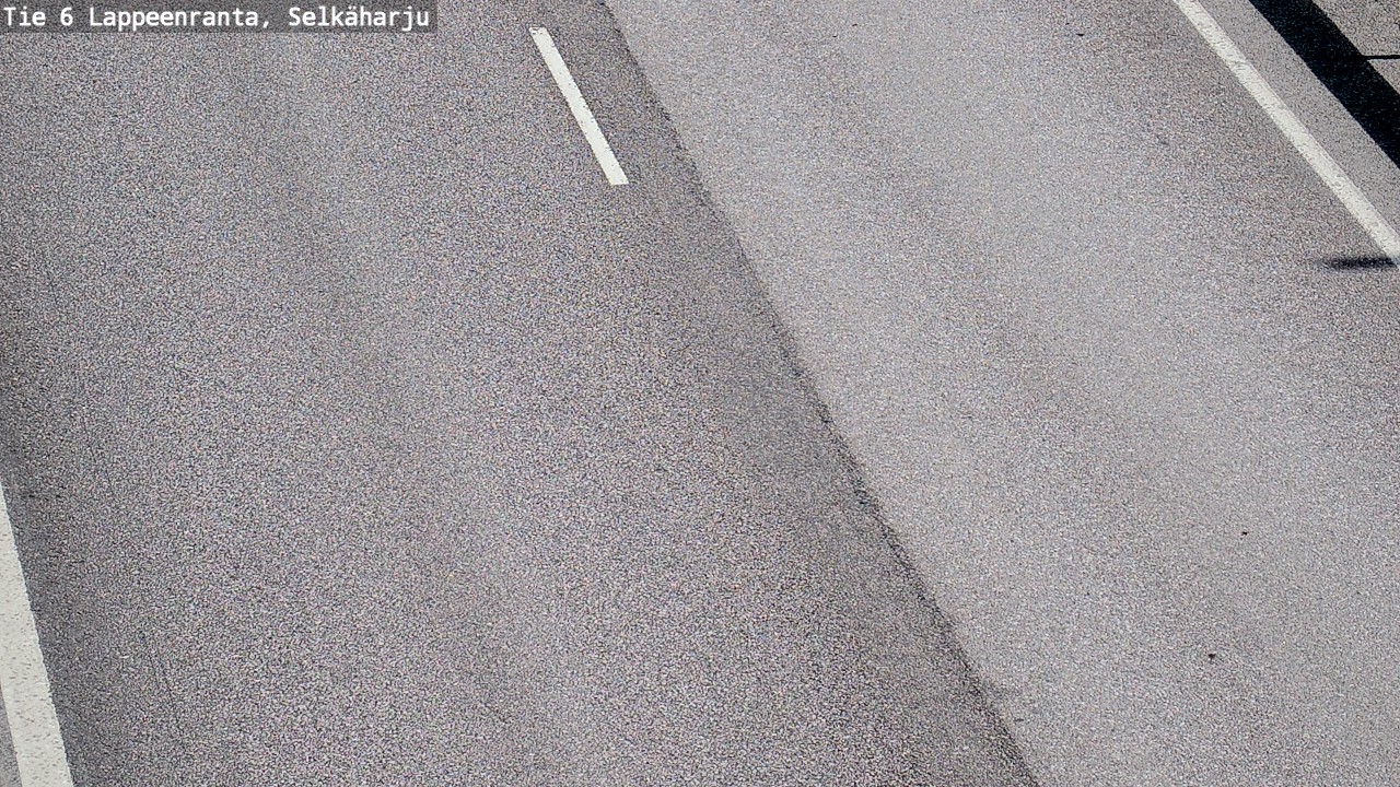 Weather Camera Image Road 6 Lappeenranta, Selkäharju, Lappeenranta, Etelä-Karjala