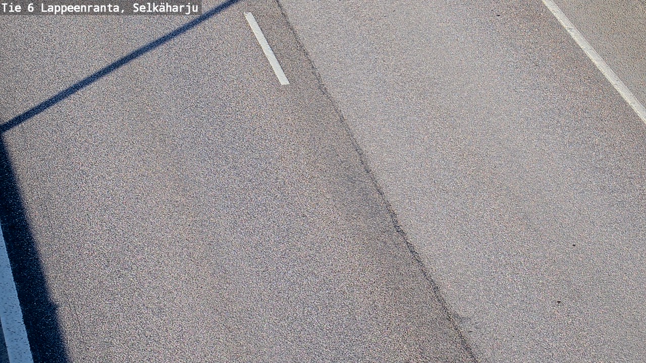Weather Camera Image Road 6 Lappeenranta, Selkäharju, Lappeenranta, Etelä-Karjala