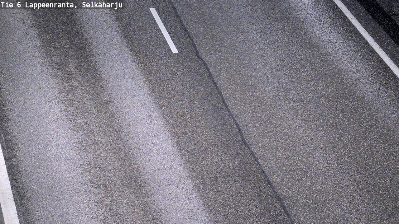 Weather Camera Image Väg 6 Villmanstrand, Selkäharju, Lappeenranta, Etelä-Karjala