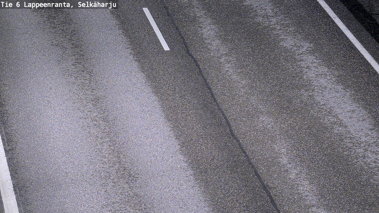 Weather Camera Image Väg 6 Villmanstrand, Selkäharju, Lappeenranta, Etelä-Karjala