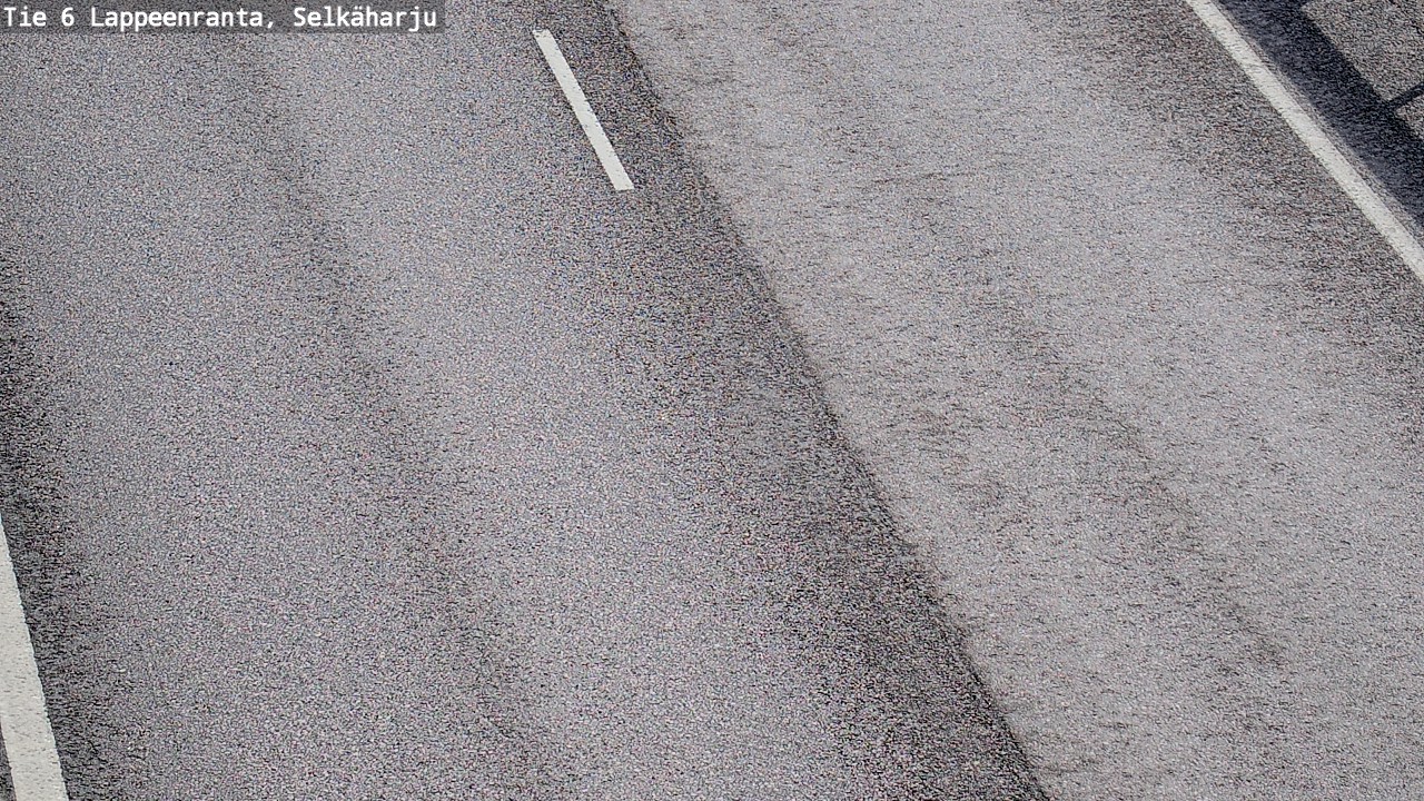 Weather Camera Image Road 6 Lappeenranta, Selkäharju, Lappeenranta, Etelä-Karjala
