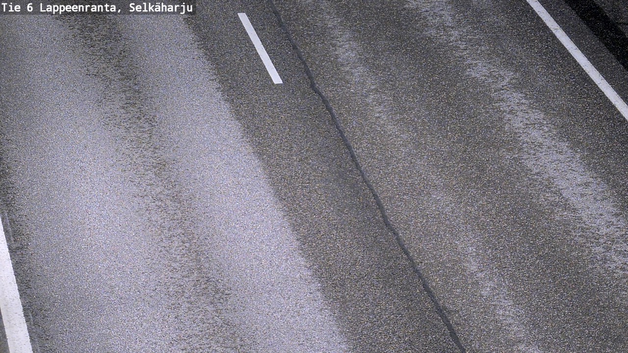 Weather Camera Image Väg 6 Villmanstrand, Selkäharju, Lappeenranta, Etelä-Karjala