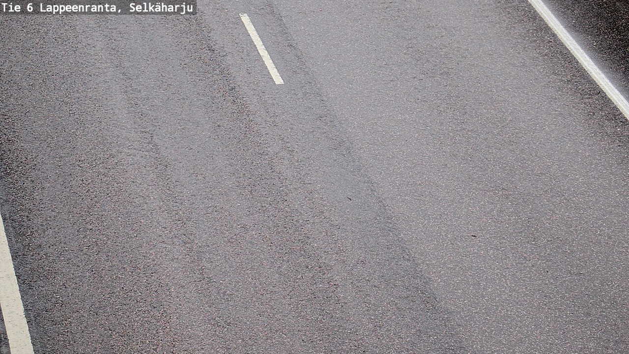 Weather Camera Image Väg 6 Villmanstrand, Selkäharju, Lappeenranta, Etelä-Karjala