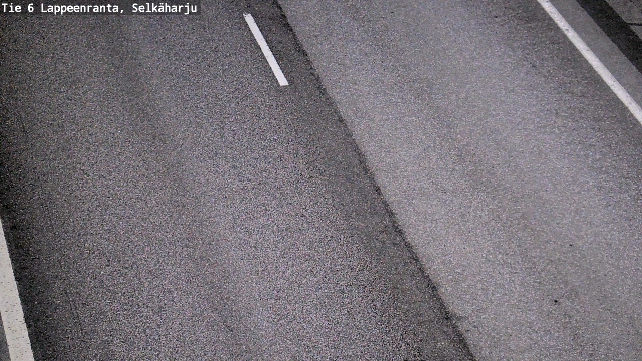 Weather Camera Image Road 6 Lappeenranta, Selkäharju, Lappeenranta, Etelä-Karjala