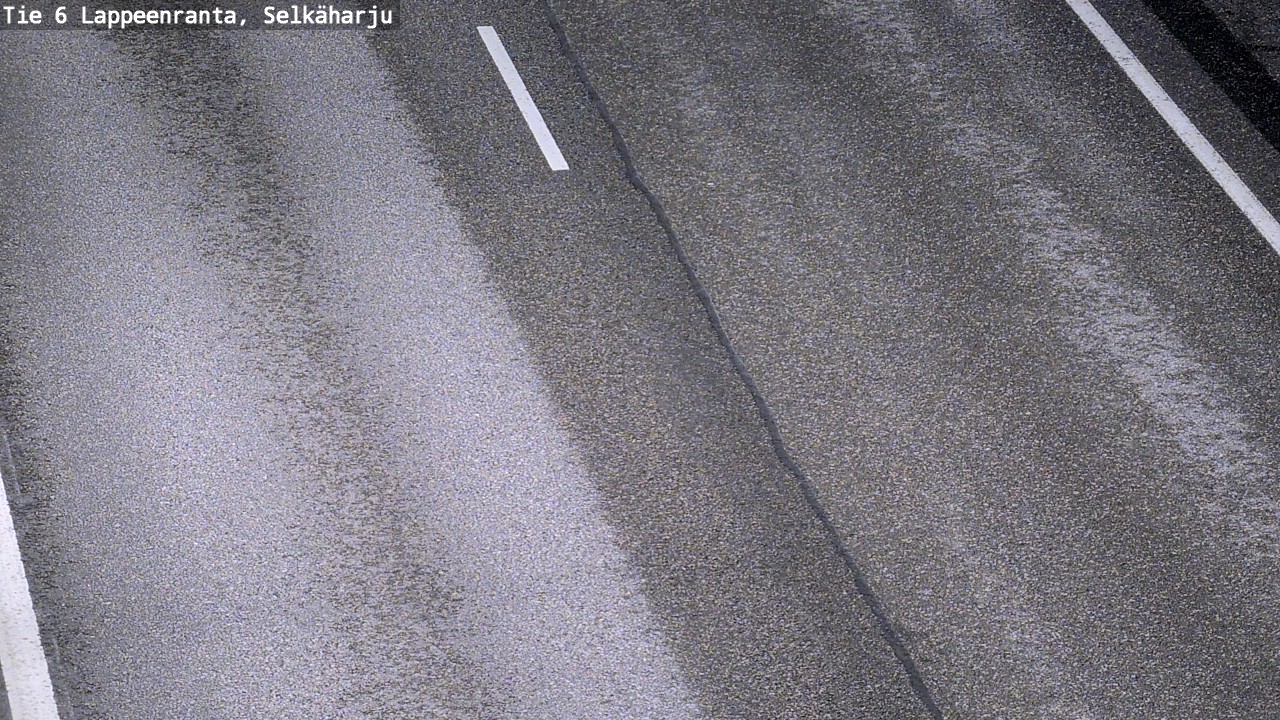 Weather Camera Image Väg 6 Villmanstrand, Selkäharju, Lappeenranta, Etelä-Karjala