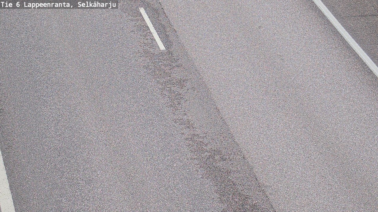 Weather Camera Image Road 6 Lappeenranta, Selkäharju, Lappeenranta, Etelä-Karjala