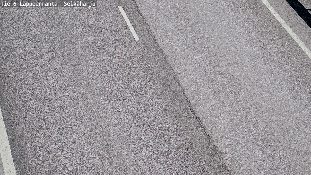 Weather Camera Image Road 6 Lappeenranta, Selkäharju, Lappeenranta, Etelä-Karjala