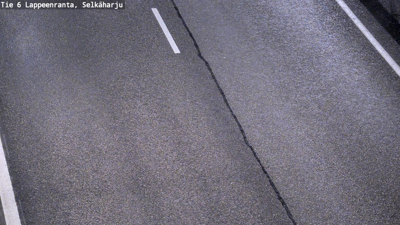 Weather Camera Image Road 6 Lappeenranta, Selkäharju, Lappeenranta, Etelä-Karjala