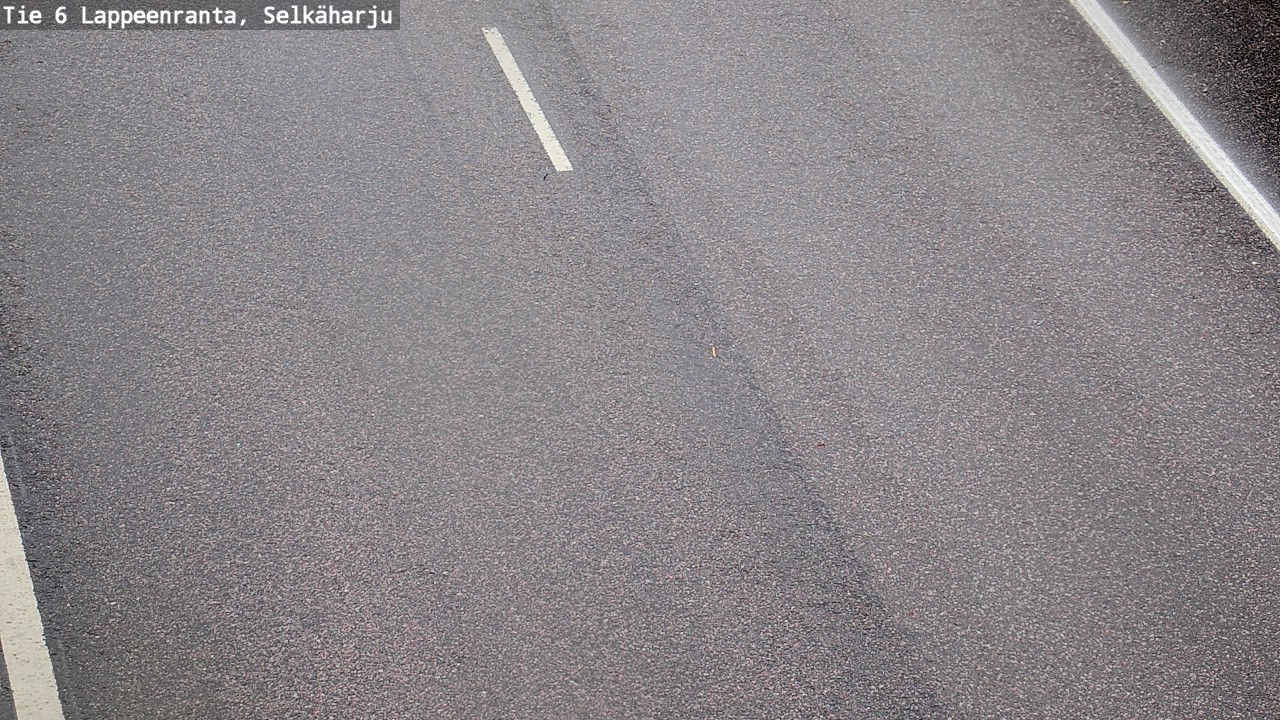 Weather Camera Image Väg 6 Villmanstrand, Selkäharju, Lappeenranta, Etelä-Karjala