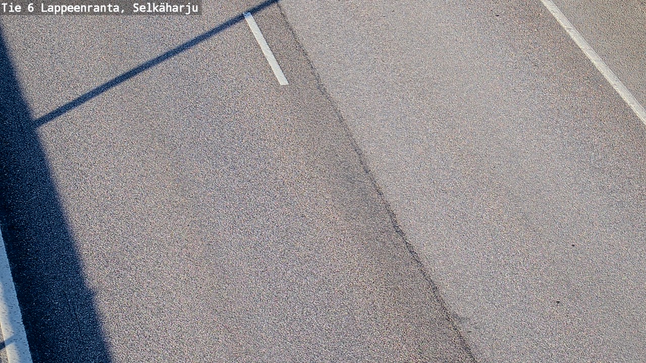 Weather Camera Image Road 6 Lappeenranta, Selkäharju, Lappeenranta, Etelä-Karjala