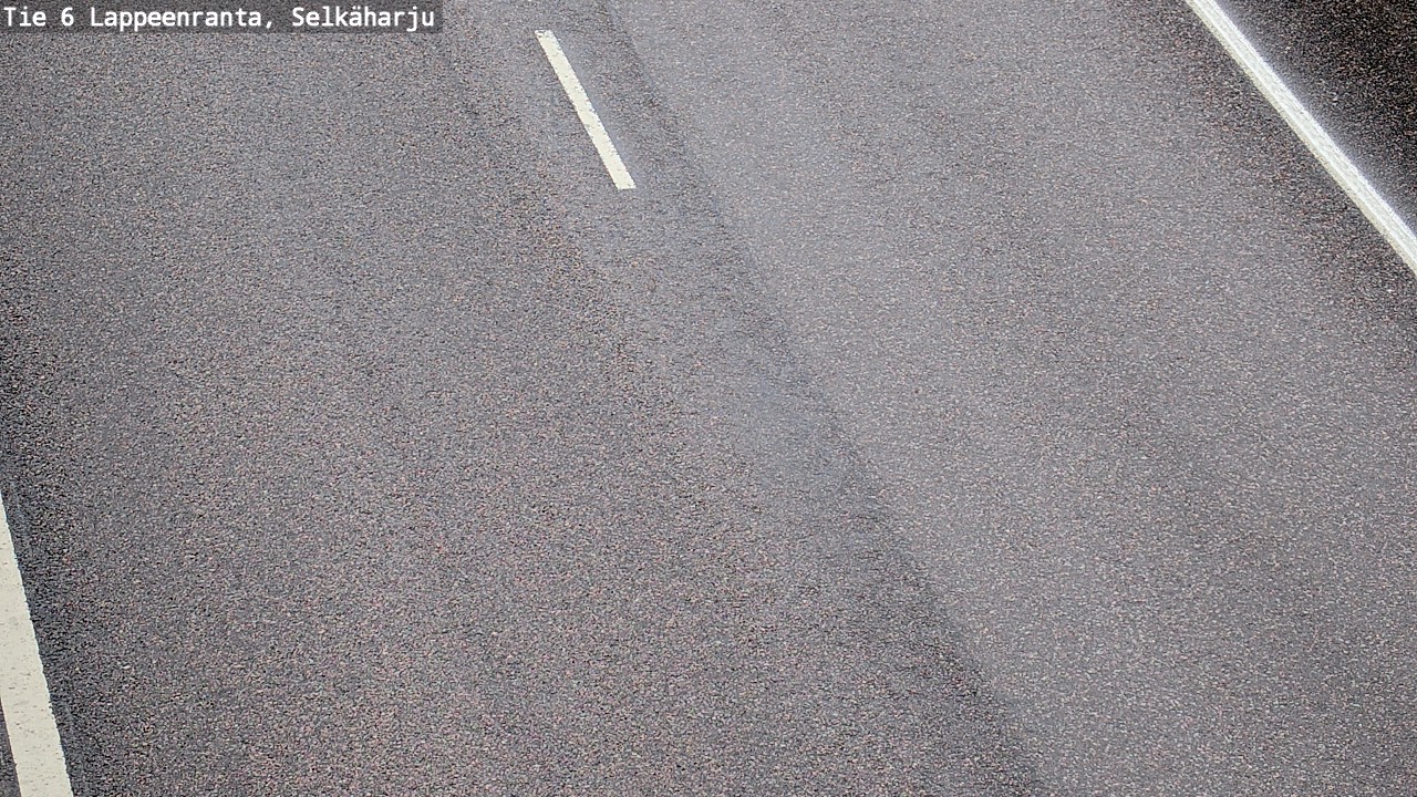 Weather Camera Image Väg 6 Villmanstrand, Selkäharju, Lappeenranta, Etelä-Karjala