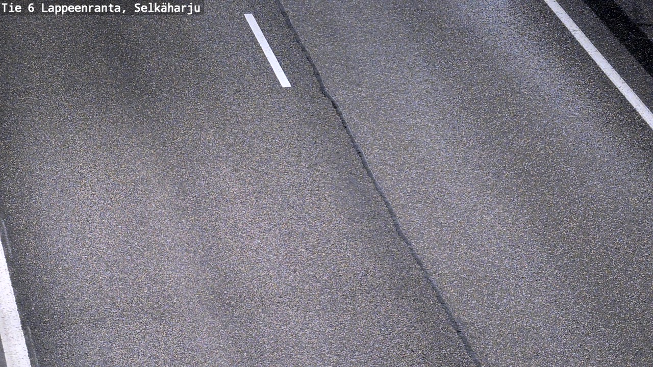 Weather Camera Image Road 6 Lappeenranta, Selkäharju, Lappeenranta, Etelä-Karjala