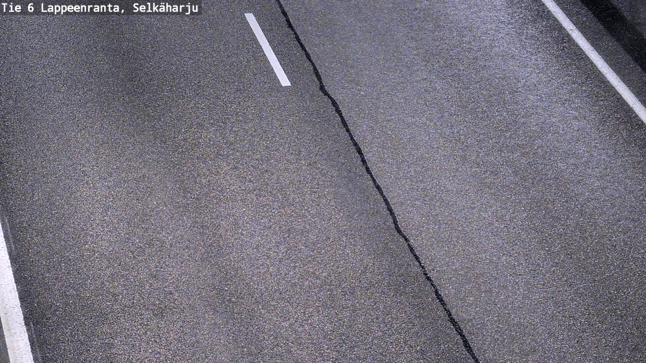 Weather Camera Image Road 6 Lappeenranta, Selkäharju, Lappeenranta, Etelä-Karjala