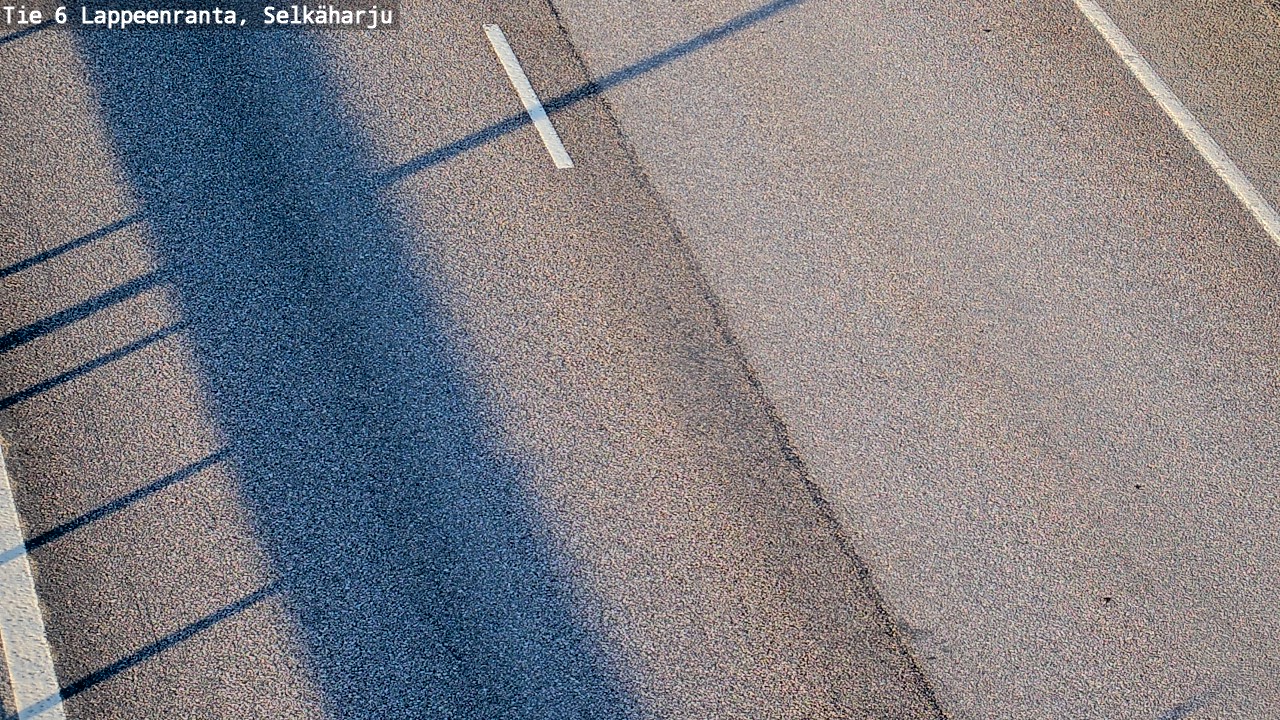Weather Camera Image Road 6 Lappeenranta, Selkäharju, Lappeenranta, Etelä-Karjala