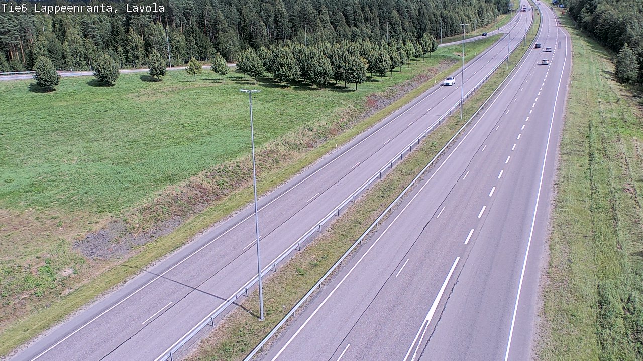 Kelikamerat Kuva Tie 6 Lappeenranta, Lavola, Lappeenranta, Etelä-Karjala