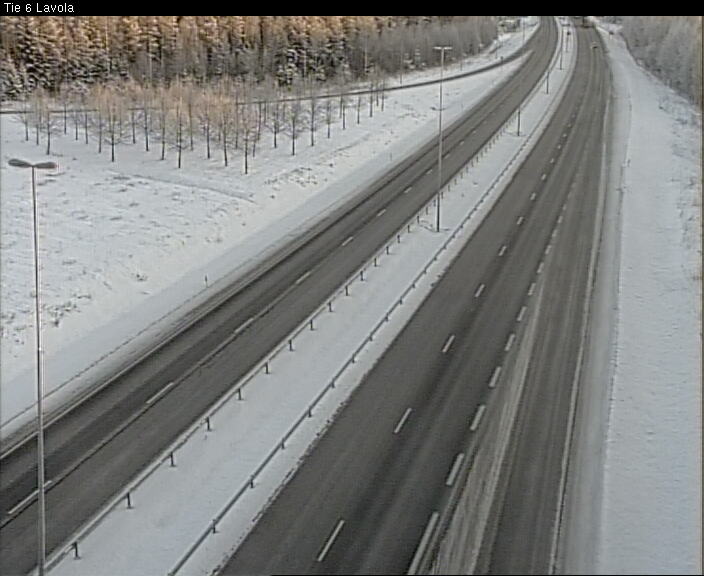 Weather Camera Image Road 6 Lappeenranta, Lavola, Lappeenranta, Etelä-Karjala