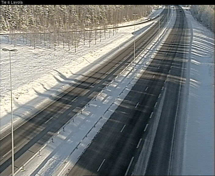 Weather Camera Image Road 6 Lappeenranta, Lavola, Lappeenranta, Etelä-Karjala