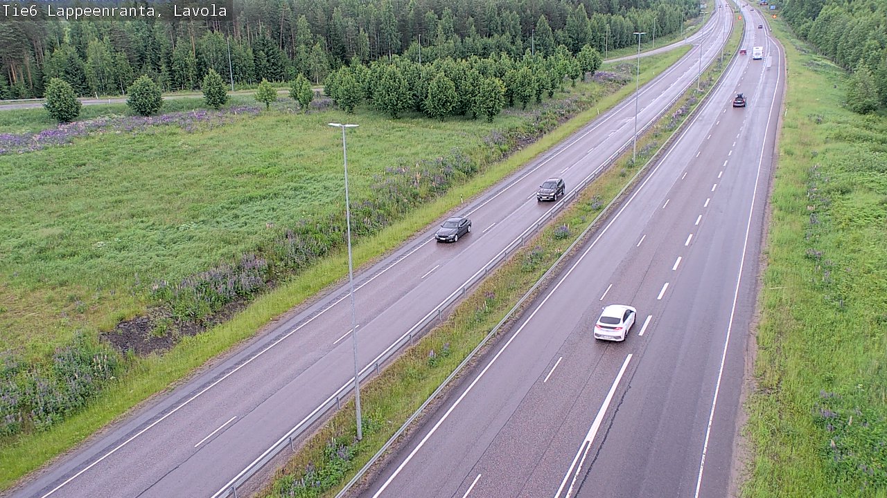 Kelikamerat Kuva Tie 6 Lappeenranta, Lavola, Lappeenranta, Etelä-Karjala