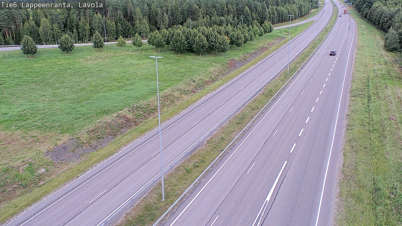 Kelikamerat Kuva Tie 6 Lappeenranta, Lavola, Lappeenranta, Etelä-Karjala