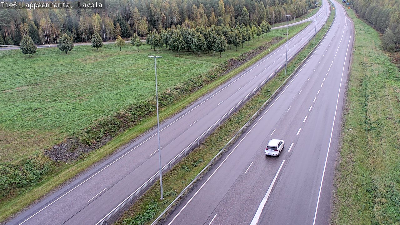 Kelikamerat Kuva Tie 6 Lappeenranta, Lavola, Lappeenranta, Etelä-Karjala
