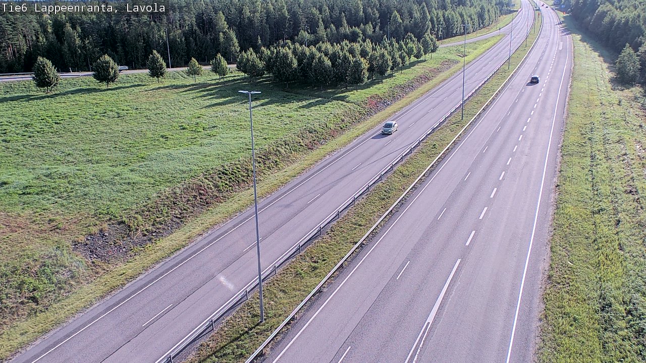 Kelikamerat Kuva Tie 6 Lappeenranta, Lavola, Lappeenranta, Etelä-Karjala