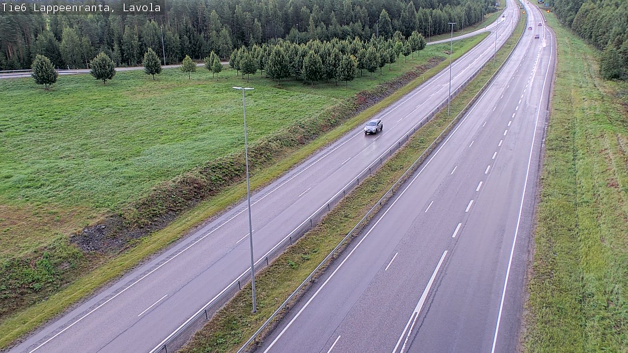 Kelikamerat Kuva Tie 6 Lappeenranta, Lavola, Lappeenranta, Etelä-Karjala