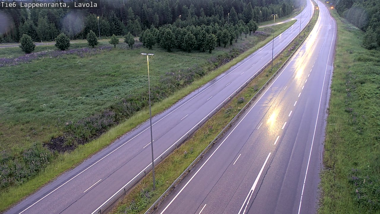 Kelikamerat Kuva Tie 6 Lappeenranta, Lavola, Lappeenranta, Etelä-Karjala