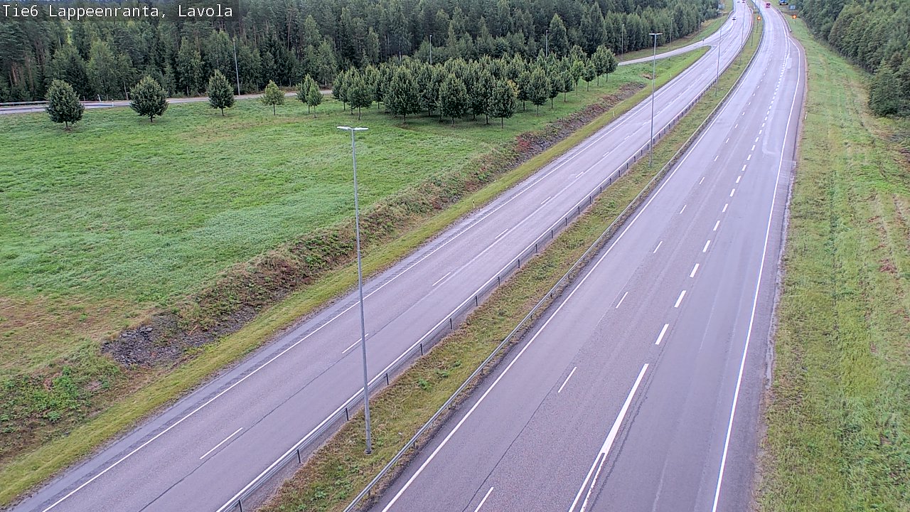 Kelikamerat Kuva Tie 6 Lappeenranta, Lavola, Lappeenranta, Etelä-Karjala