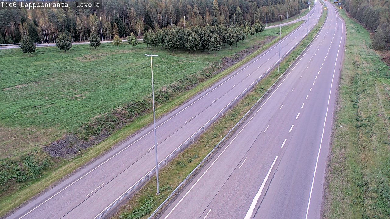 Kelikamerat Kuva Tie 6 Lappeenranta, Lavola, Lappeenranta, Etelä-Karjala