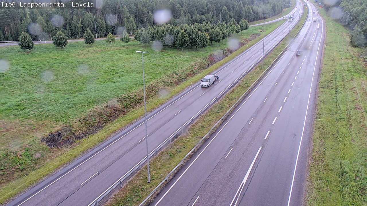 Kelikamerat Kuva Tie 6 Lappeenranta, Lavola, Lappeenranta, Etelä-Karjala