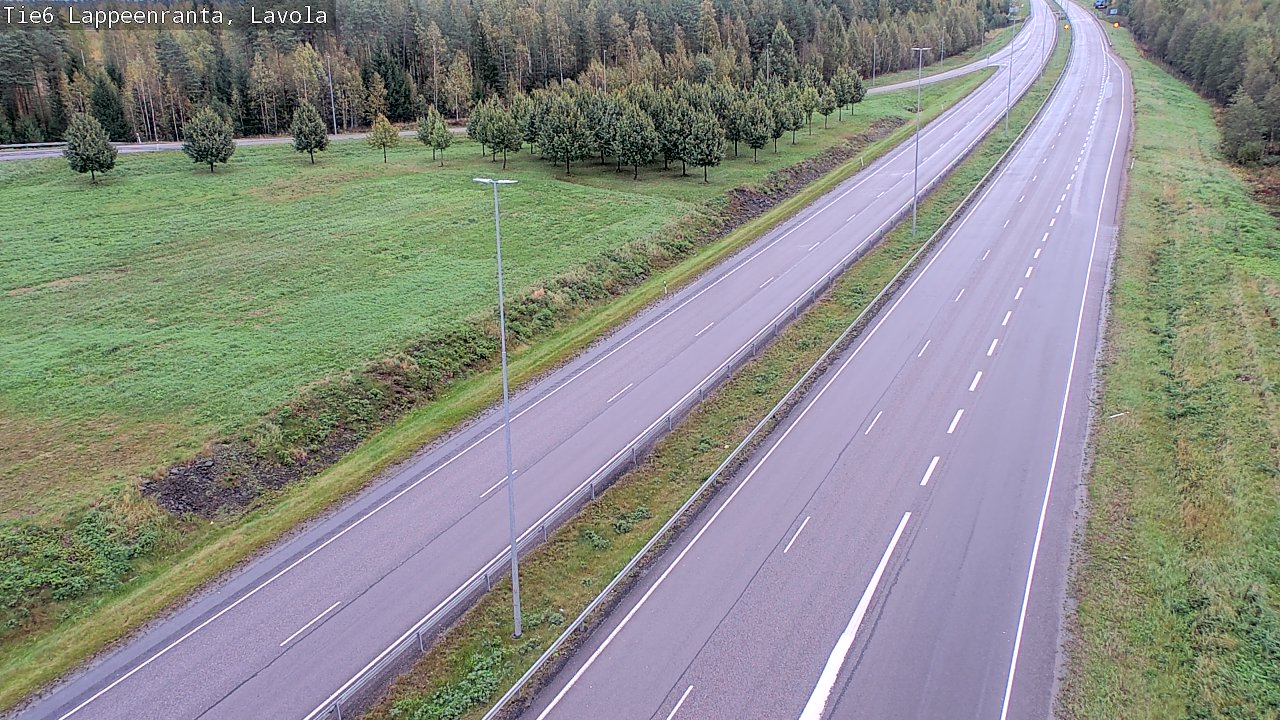 Kelikamerat Kuva Tie 6 Lappeenranta, Lavola, Lappeenranta, Etelä-Karjala