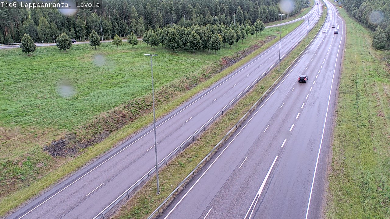 Kelikamerat Kuva Tie 6 Lappeenranta, Lavola, Lappeenranta, Etelä-Karjala