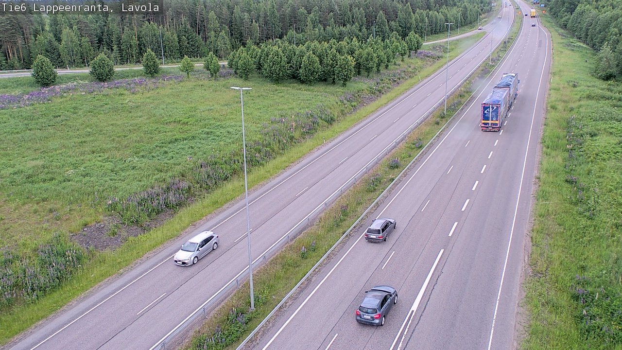 Kelikamerat Kuva Tie 6 Lappeenranta, Lavola, Lappeenranta, Etelä-Karjala