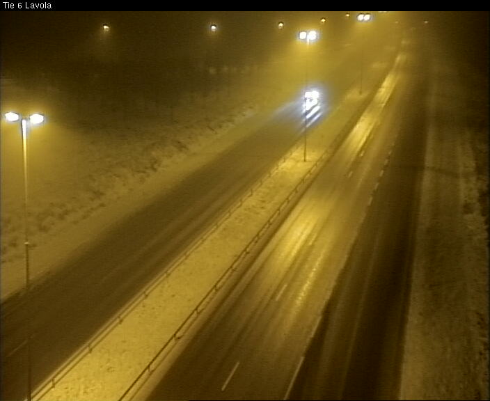 Weather Camera Image Road 6 Lappeenranta, Lavola, Lappeenranta, Etelä-Karjala