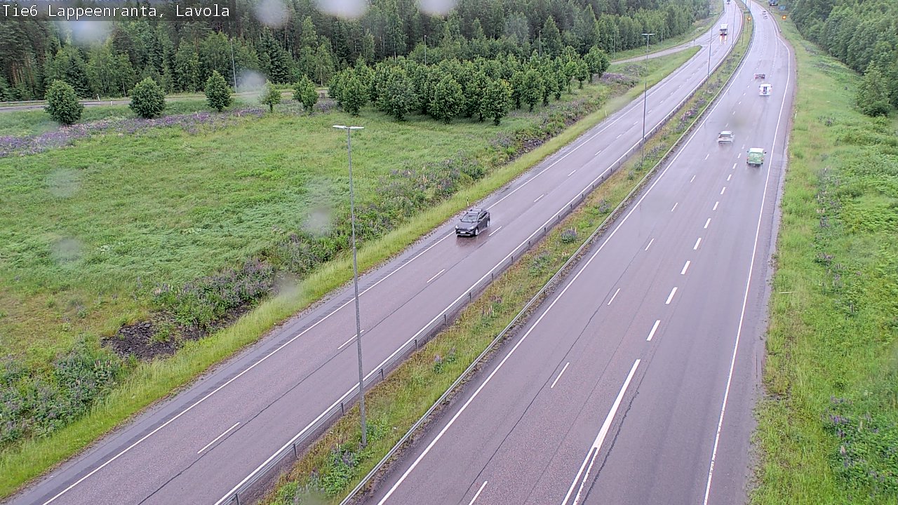 Kelikamerat Kuva Tie 6 Lappeenranta, Lavola, Lappeenranta, Etelä-Karjala