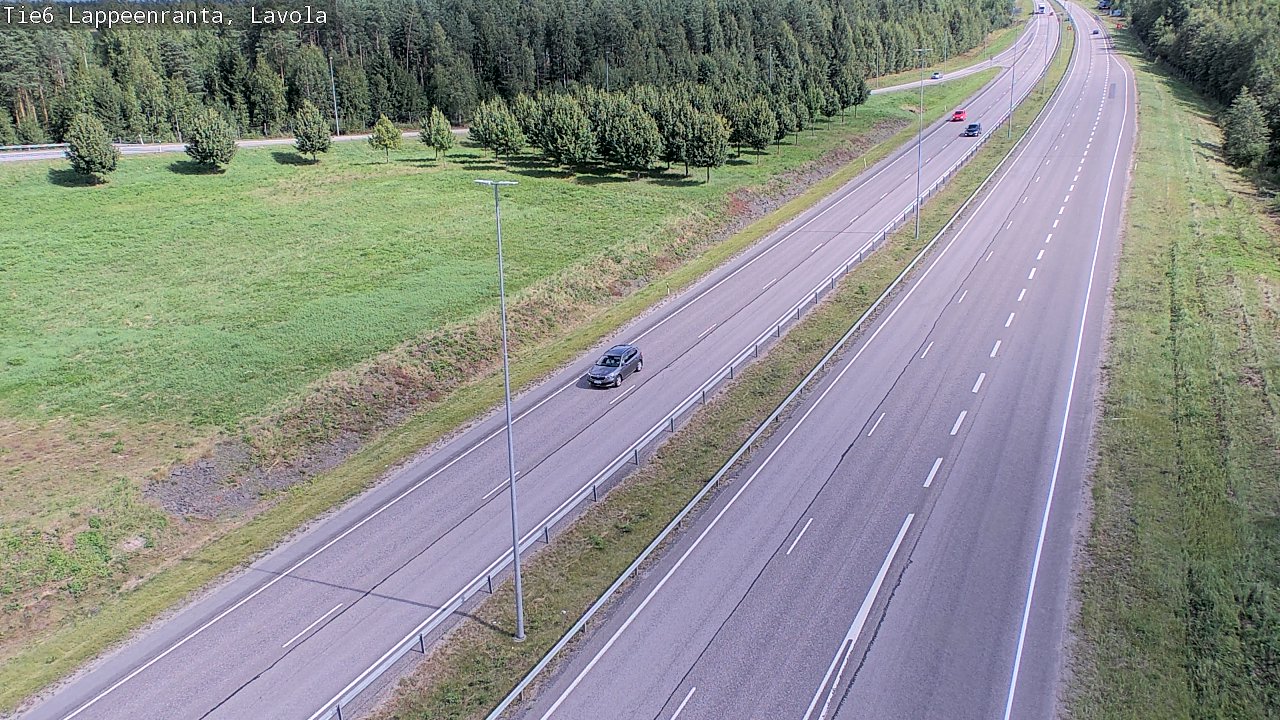 Kelikamerat Kuva Tie 6 Lappeenranta, Lavola, Lappeenranta, Etelä-Karjala