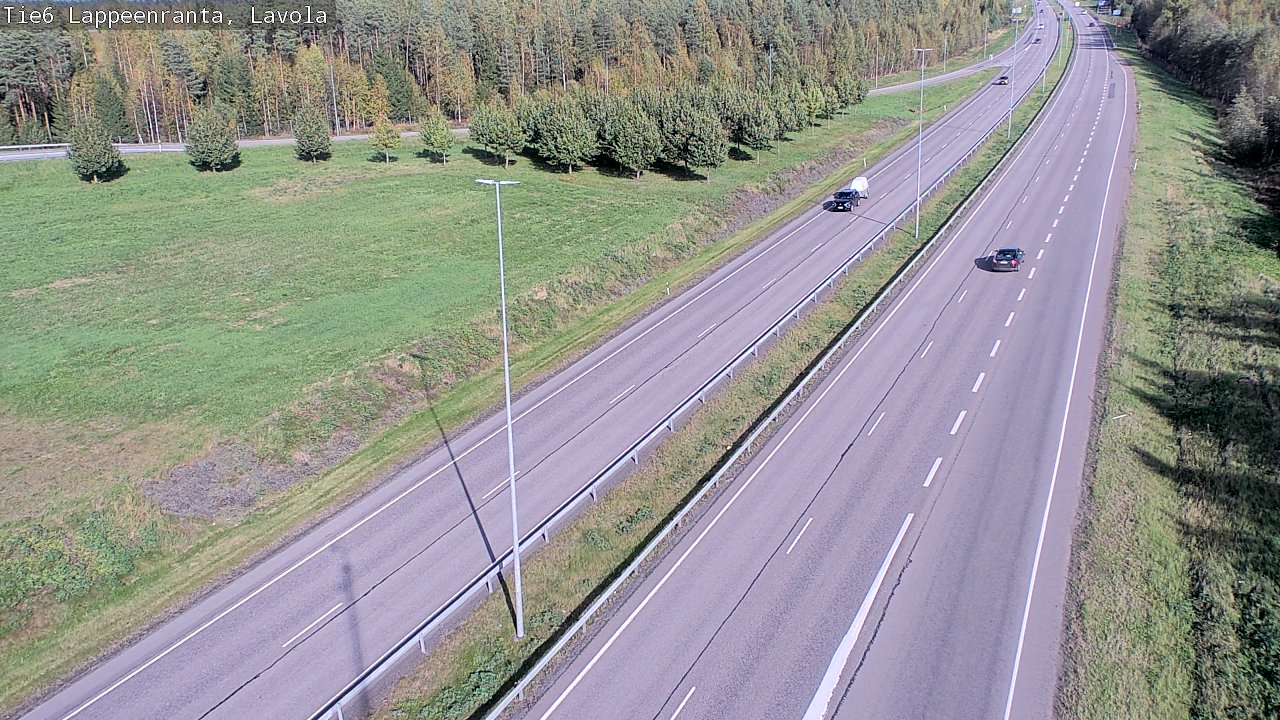 Kelikamerat Kuva Tie 6 Lappeenranta, Lavola, Lappeenranta, Etelä-Karjala