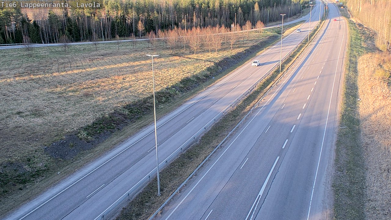 Weather Camera Image Väg 6 Villmanstrand, Lavola, Lappeenranta, Etelä-Karjala