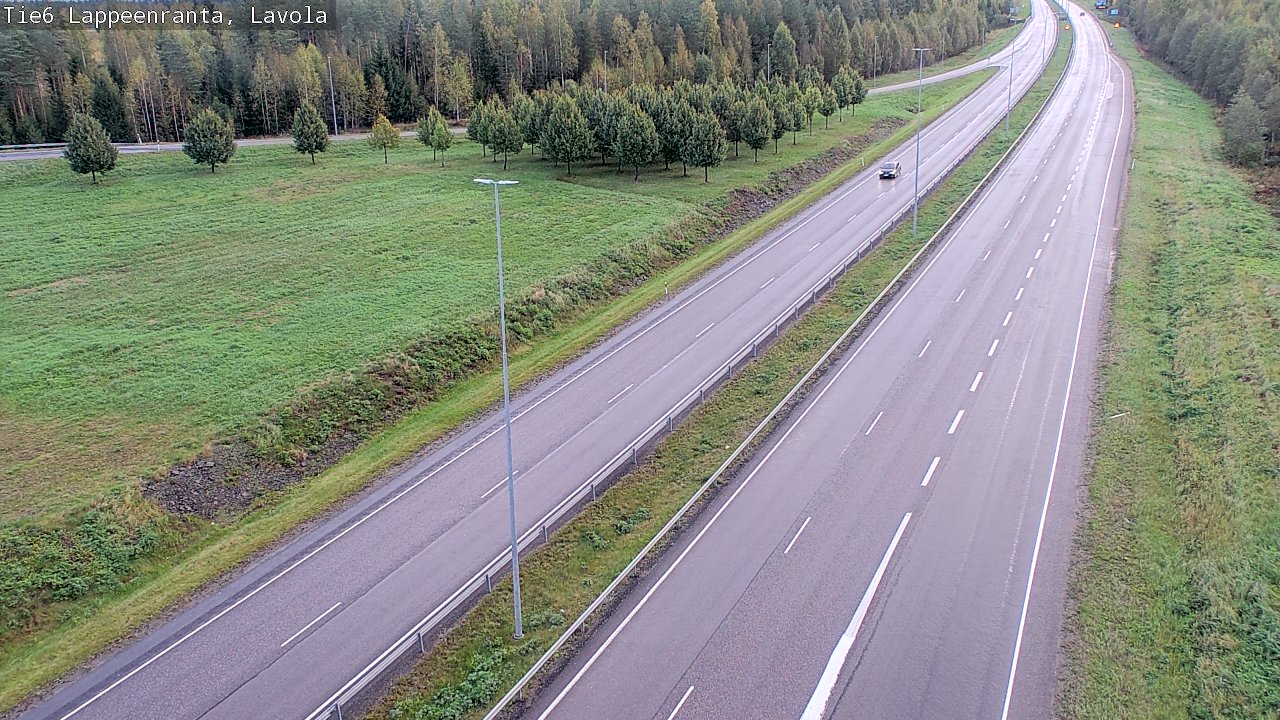 Kelikamerat Kuva Tie 6 Lappeenranta, Lavola, Lappeenranta, Etelä-Karjala