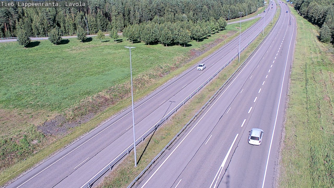 Kelikamerat Kuva Tie 6 Lappeenranta, Lavola, Lappeenranta, Etelä-Karjala