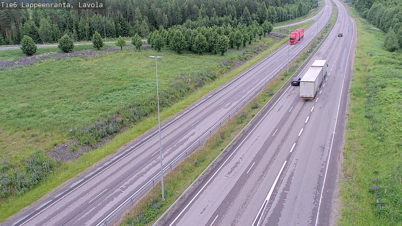 Kelikamerat Kuva Tie 6 Lappeenranta, Lavola, Lappeenranta, Etelä-Karjala