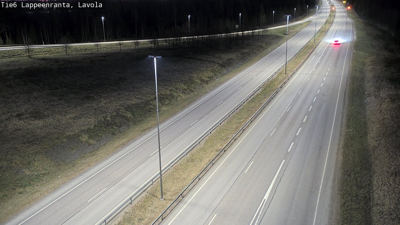 Weather Camera Image Road 6 Lappeenranta, Lavola, Lappeenranta, Etelä-Karjala