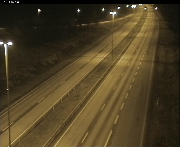Weather Camera Image Road 6 Lappeenranta, Lavola, Lappeenranta, Etelä-Karjala