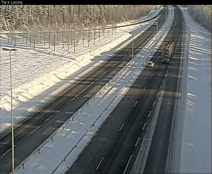 Weather Camera Image Road 6 Lappeenranta, Lavola, Lappeenranta, Etelä-Karjala