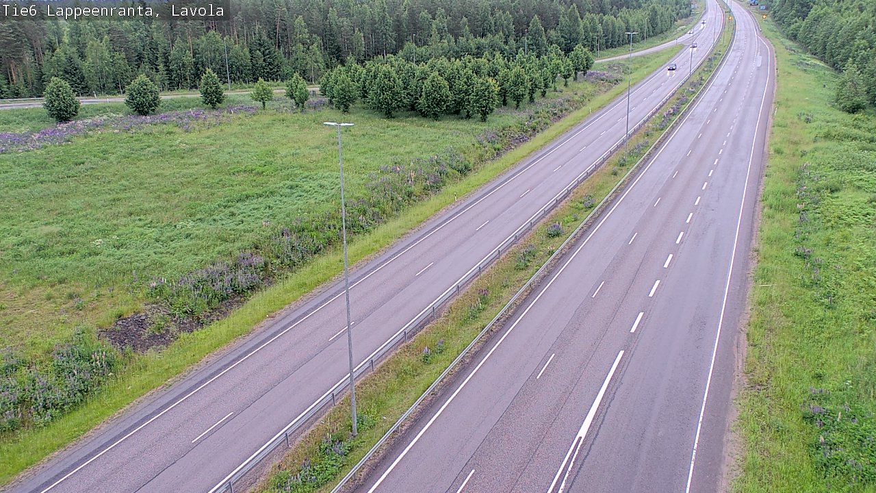 Kelikamerat Kuva Tie 6 Lappeenranta, Lavola, Lappeenranta, Etelä-Karjala