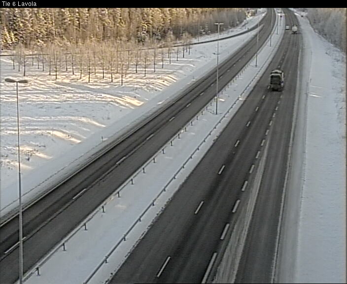 Weather Camera Image Road 6 Lappeenranta, Lavola, Lappeenranta, Etelä-Karjala