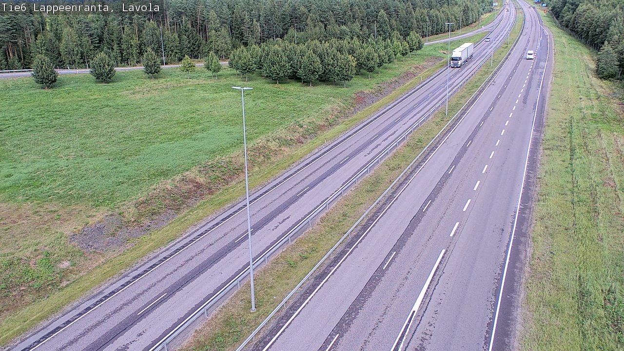 Kelikamerat Kuva Tie 6 Lappeenranta, Lavola, Lappeenranta, Etelä-Karjala
