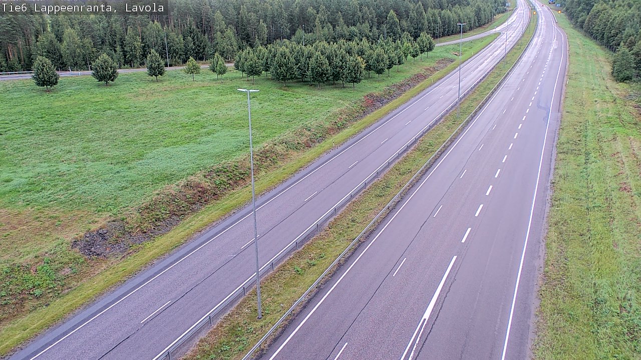 Kelikamerat Kuva Tie 6 Lappeenranta, Lavola, Lappeenranta, Etelä-Karjala