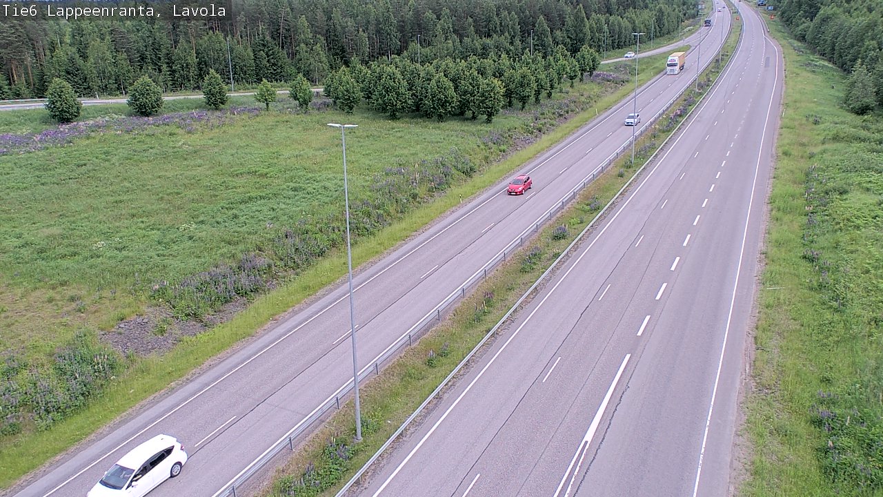 Kelikamerat Kuva Tie 6 Lappeenranta, Lavola, Lappeenranta, Etelä-Karjala
