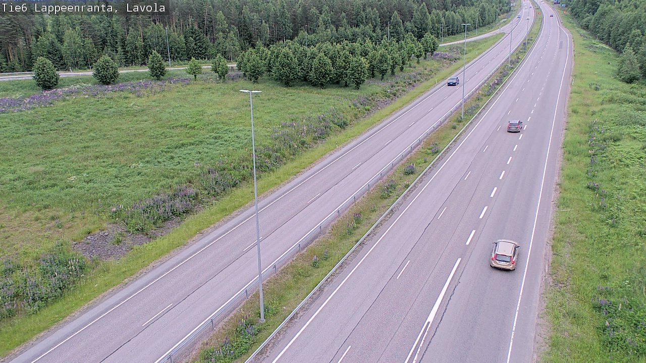 Kelikamerat Kuva Tie 6 Lappeenranta, Lavola, Lappeenranta, Etelä-Karjala